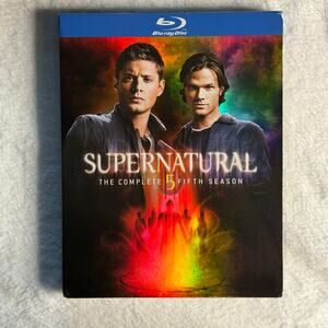 Supernatural: The Complete Fifth Season (Blu-ray, 2010) – 4-Disc Set + Slipcover